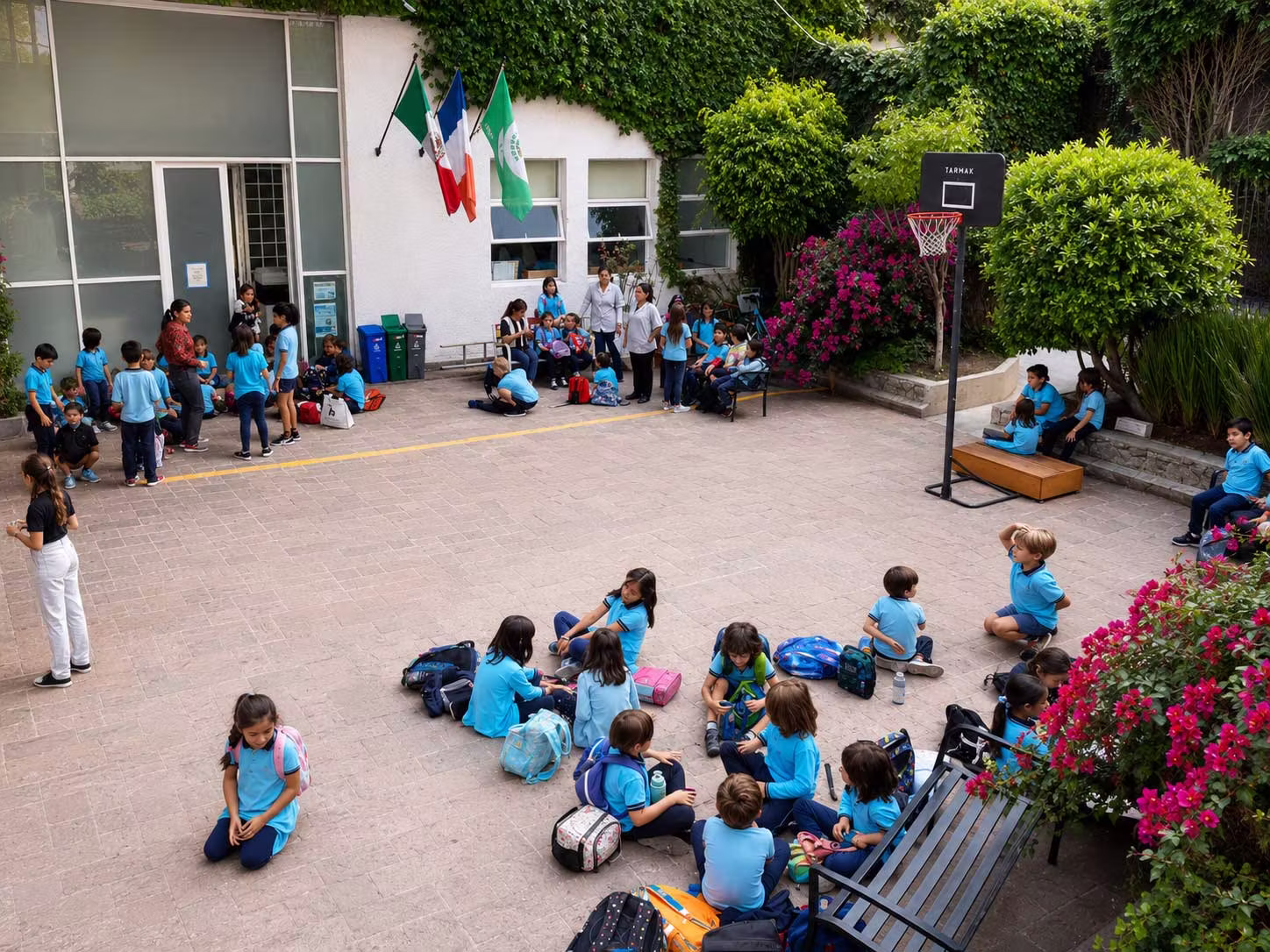 Patio de colegio